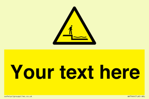 Custom Warning shallow water